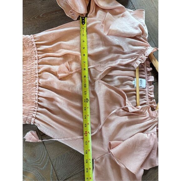 MISA Los Angeles Aliz Dress Mauve Pink Size Xs - Picture 9 of 10